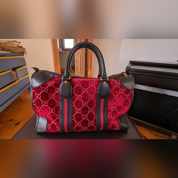 Gucci Convertible Duffle Bag‎ GG - Picture 11 of 14